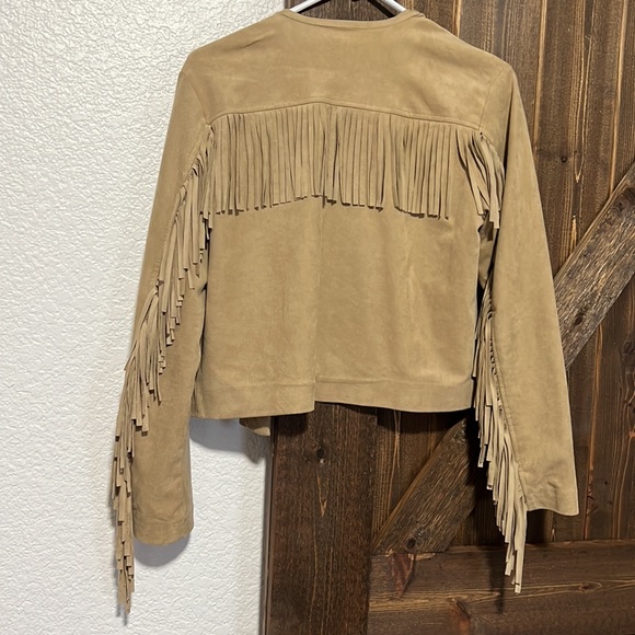 NWOT Fringe jacket, size 8 - Picture 3 of 3